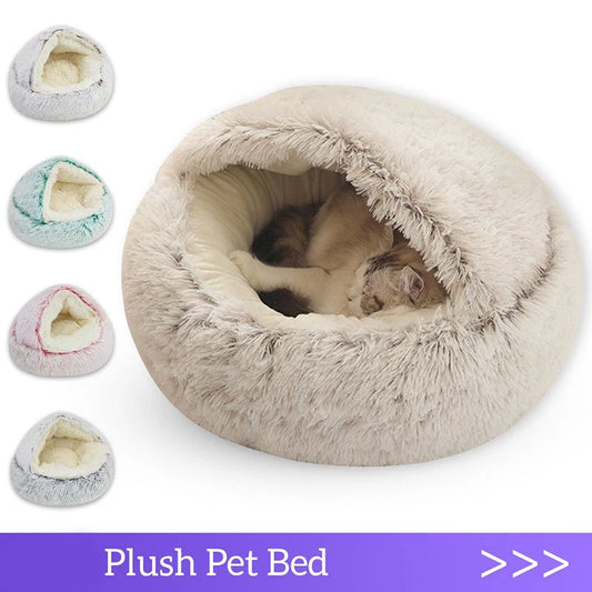 Luxury Plush Kitty Bed